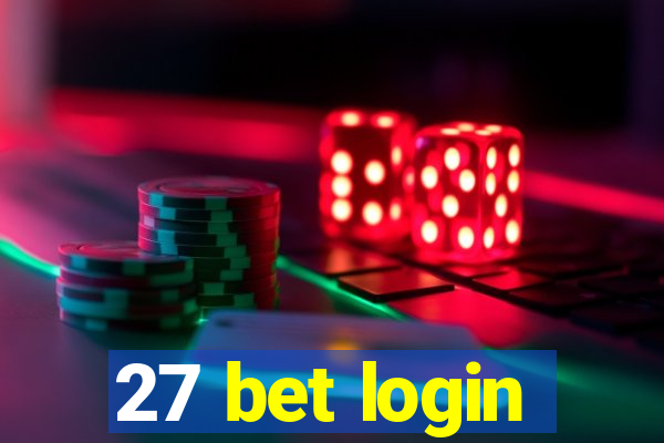 27 bet login